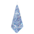 Holographic Artwork Print Hand Towel