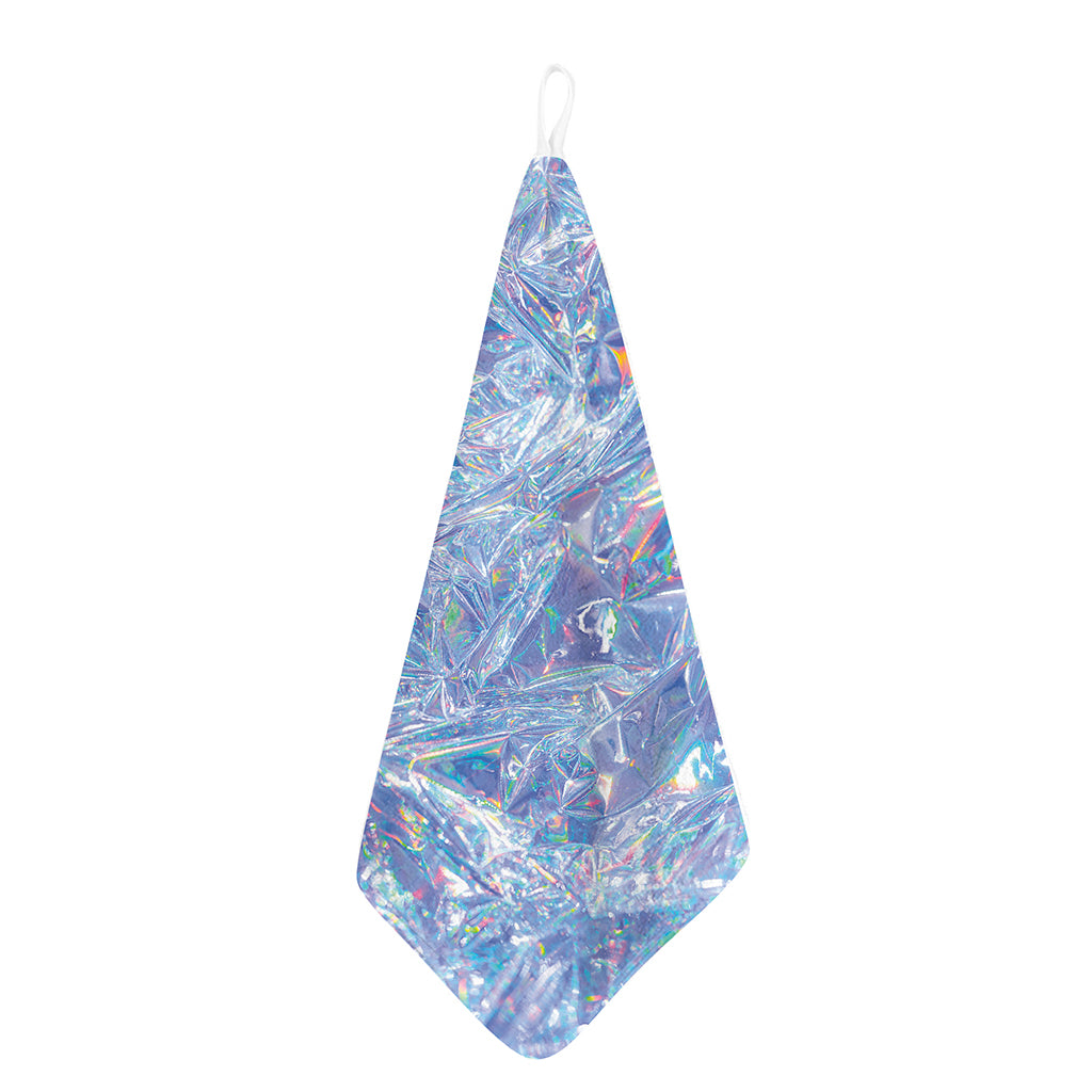 Holographic Artwork Print Hand Towel
