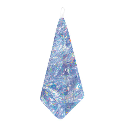 Holographic Artwork Print Hand Towel