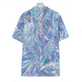 Holographic Artwork Print Hawaiian Shirt