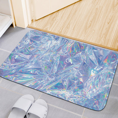Holographic Artwork Print Indoor Door Mat