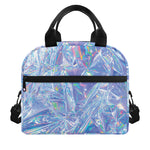 Holographic Artwork Print Insulated Lunch Bag