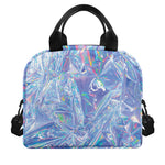 Holographic Artwork Print Insulated Lunch Bag