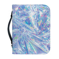 Holographic Artwork Print Leather Bible Cover