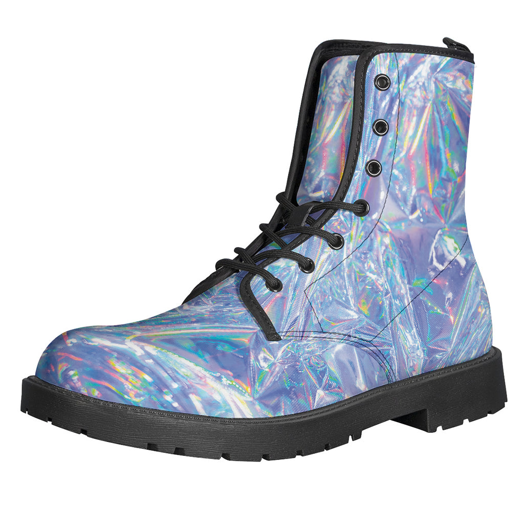 Holographic Artwork Print Backpack