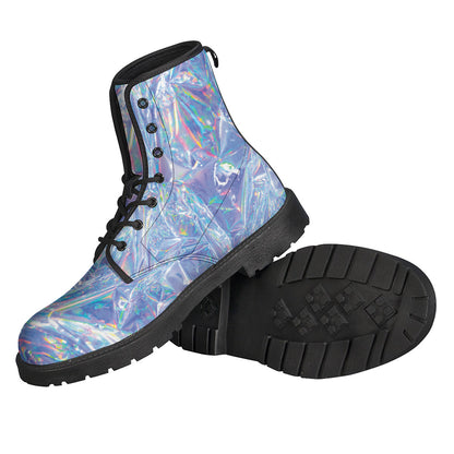 Holographic Artwork Print Backpack