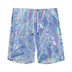 Holographic Artwork Print Men's Sports Shorts