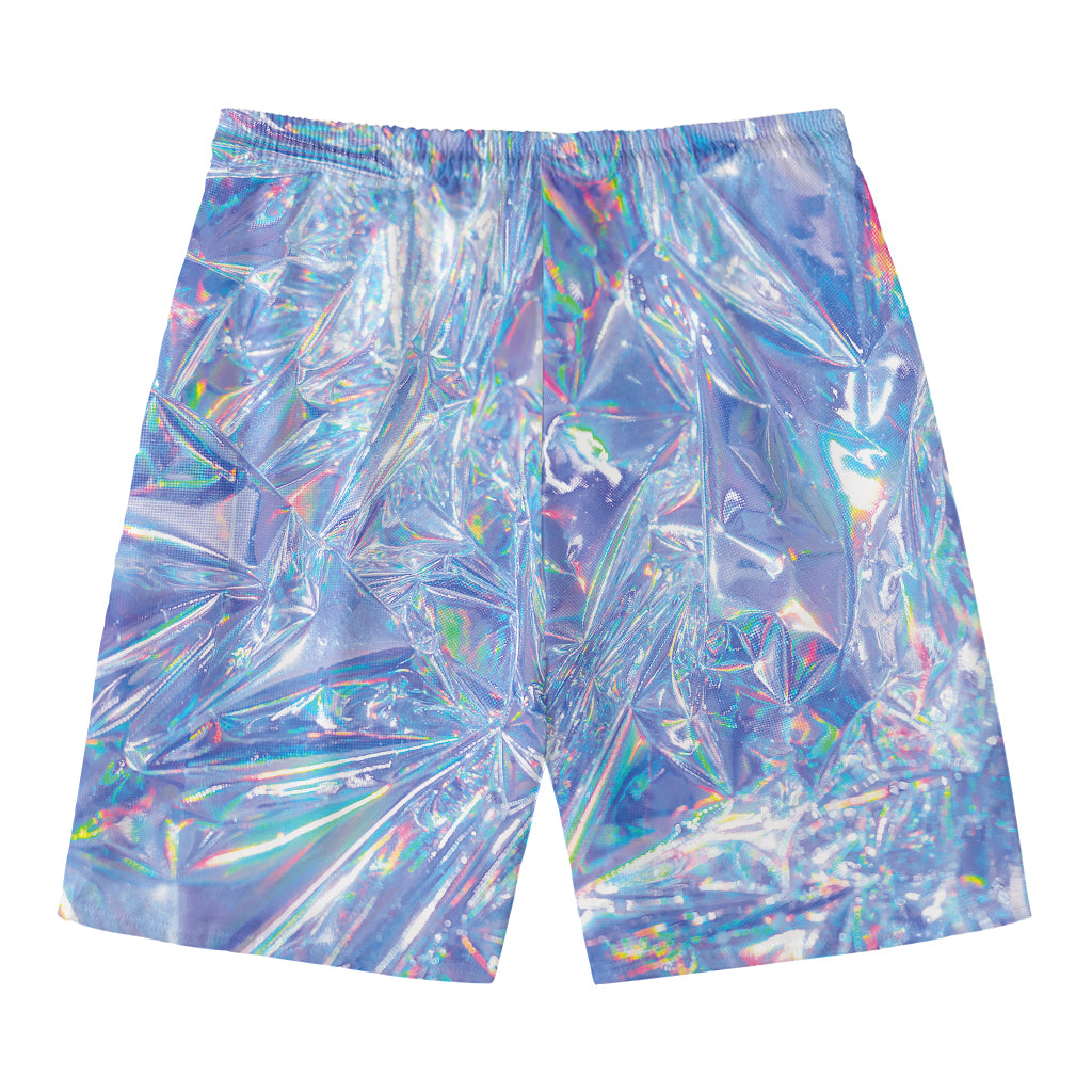 Holographic Artwork Print Men's Swim Trunks