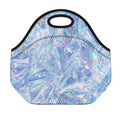 Holographic Artwork Print Neoprene Lunch Bag
