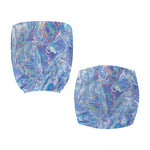Holographic Artwork Print Office Chair Cover