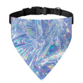 Holographic Artwork Print Over The Collar Dog Bandana
