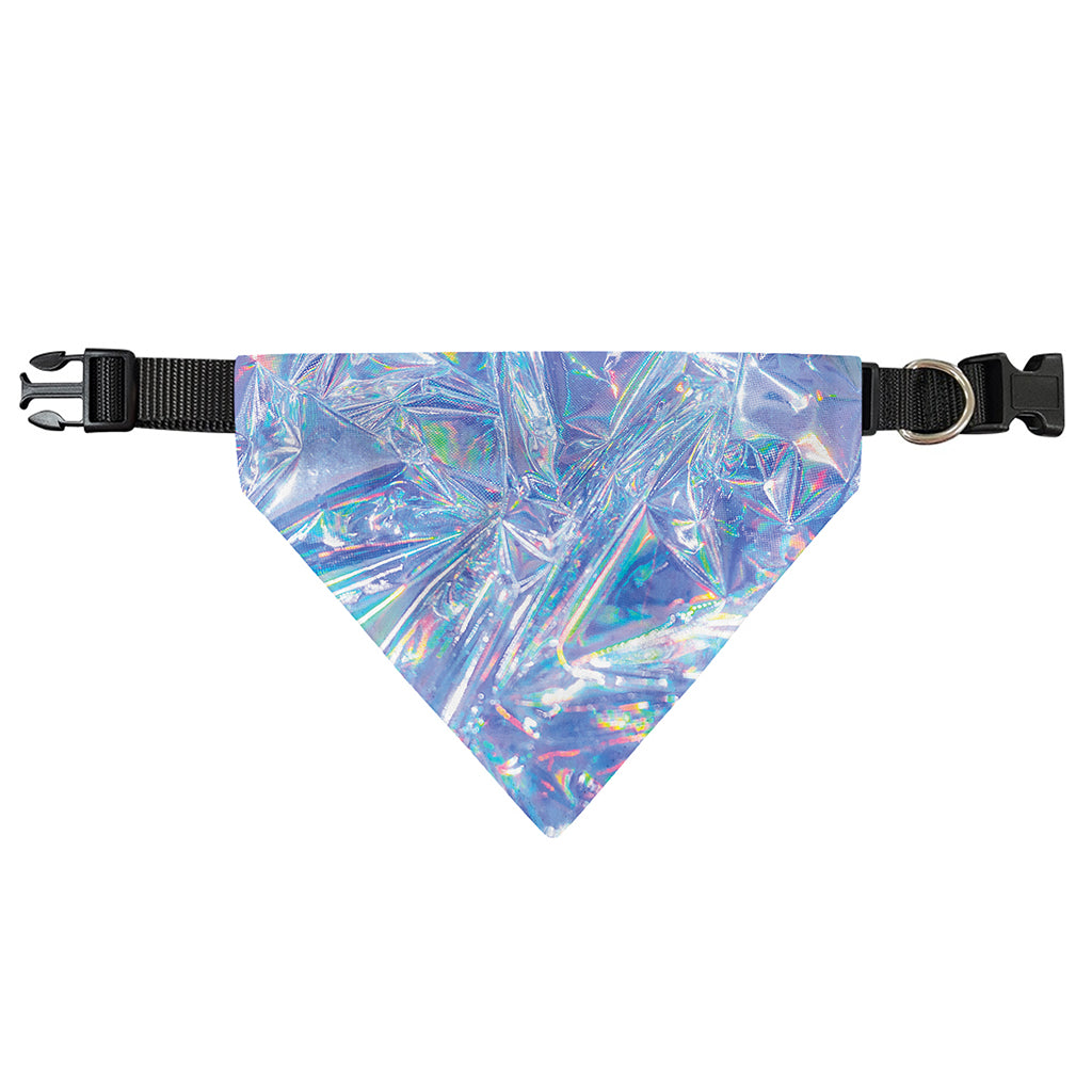 Holographic Artwork Print Over The Collar Dog Bandana