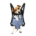 Holographic Artwork Print Pet Carrier Backpack