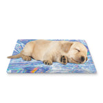 Holographic Artwork Print Pet Cooling Mat Cover