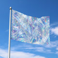 Holographic Artwork Print Polyester Flag