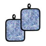 Holographic Artwork Print Pot Holders