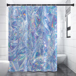 Holographic Artwork Print Premium Shower Curtain