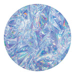 Holographic Artwork Print Round Blanket
