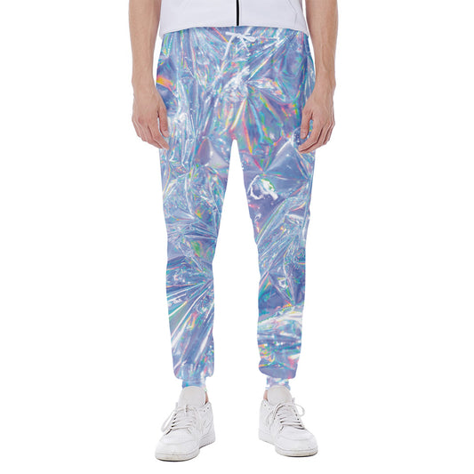 Holographic Artwork Print Scuba Joggers