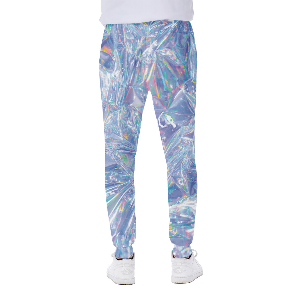 Holographic Artwork Print Scuba Joggers