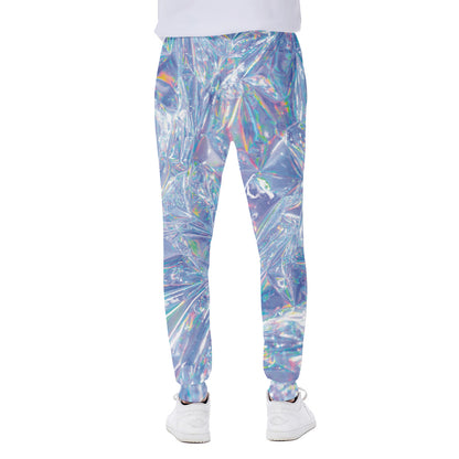 Holographic Artwork Print Scuba Joggers