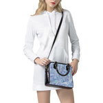 Holographic Artwork Print Shoulder Handbag