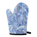 Holographic Artwork Print Single Oven Mitt