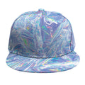 Holographic Artwork Print Snapback Cap