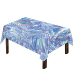 Holographic Artwork Print Tablecloth