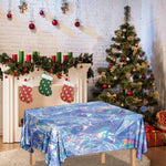 Holographic Artwork Print Tablecloth