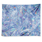 Holographic Artwork Print Tapestry