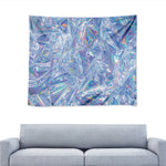 Holographic Artwork Print Tapestry