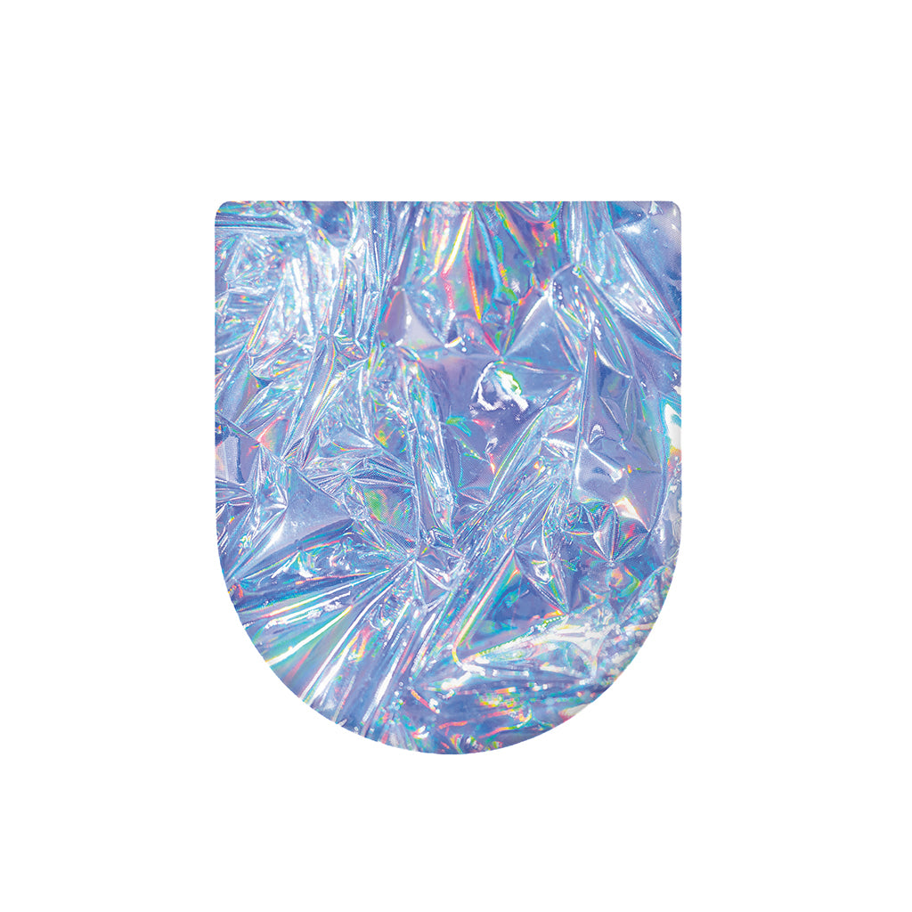 Holographic Artwork Print Toilet Lid Cover