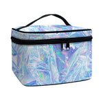 Holographic Artwork Print Travel Makeup Bag