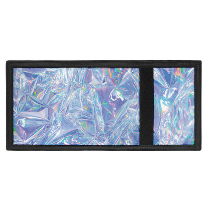 Holographic Artwork Print Trifold Wallet