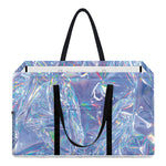 Holographic Artwork Print Utility Tote Bag