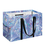 Holographic Artwork Print Utility Tote Bag