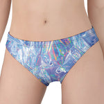 Holographic Artwork Print Women's Panties