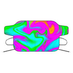 Holographic Neon Liquid Trippy Print Car Windshield Snow Cover