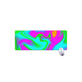 Holographic Neon Liquid Trippy Print Extended Mouse Pad