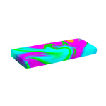 Holographic Neon Liquid Trippy Print Piano Keyboard Cover