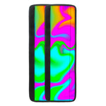 Holographic Neon Liquid Trippy Print Refrigerator Handle Covers