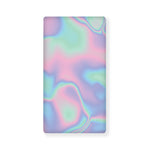 Holographic Waves Print Baby Crib Sheet