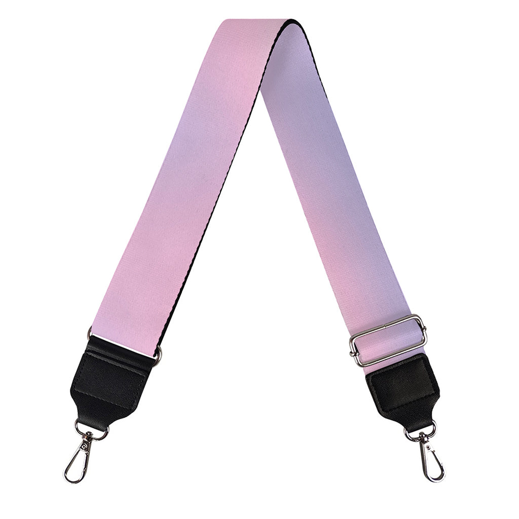 Holographic Waves Print Bag Strap