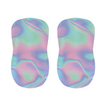 Holographic Waves Print Bar Stool Covers
