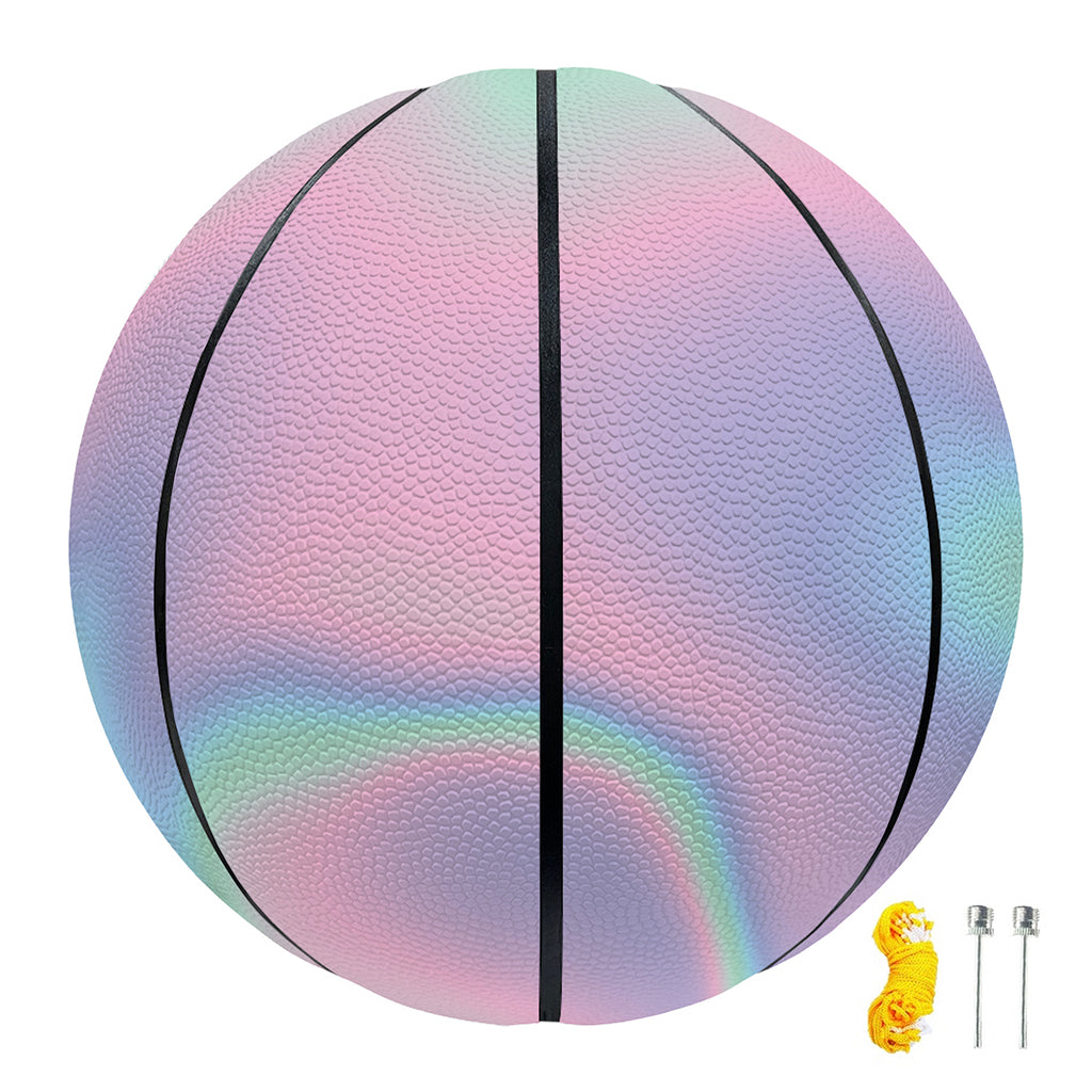 Holographic Waves Print Basketball
