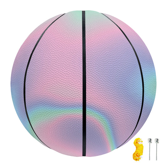 Holographic Waves Print Basketball