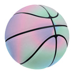 Holographic Waves Print Basketball