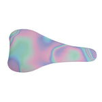 Holographic Waves Print Bicycle Seat Cover