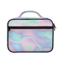 Holographic Waves Print Briefcase Bible Bag